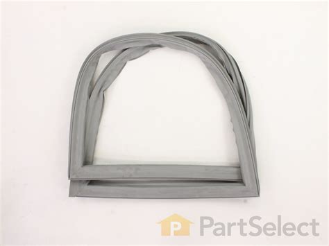 French Door Gasket With Flap Gray Wr14x10305 Official Ge Part