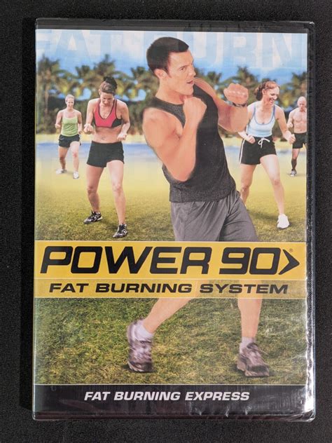 P90 Power 90 Fat Burning Express System Dvd Beachbody With Tony Horton