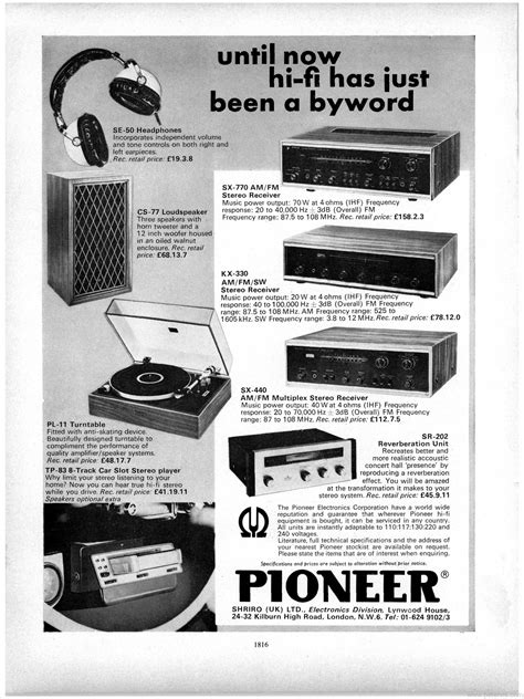 PIONEER SX-770