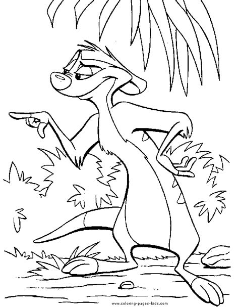 Laat kleurplaten zien voor de term: Disney lion king coloring pages download and print for free