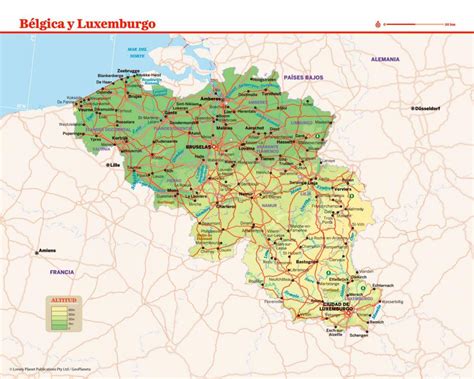 Bélgica, reino de bélgica, belgique, belgi, royaume de belgique, koninkrijk bélgica, un país de europa occidental, en el mar del norte. Mapa de Bélgica - Lonely Planet