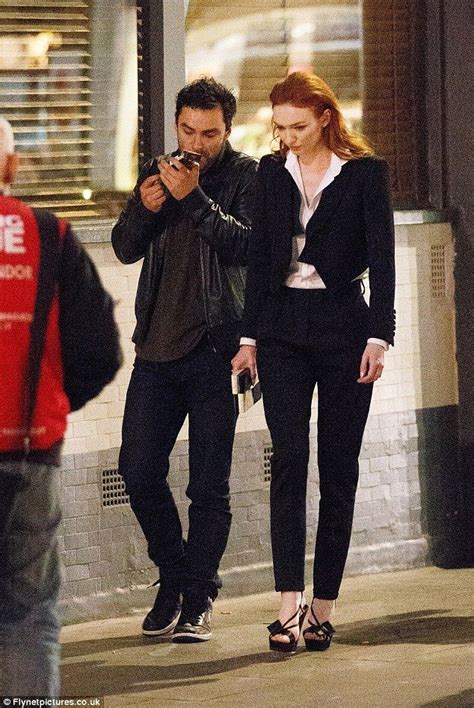 Photos Aidan Turner And Eleanor Tomlinson Out And About Aidan Turner