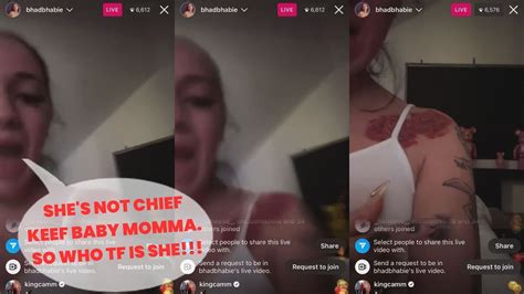 Bhad Bhabie Goes BALLISTIC On Chief Keefs Baby Momma For Comments On