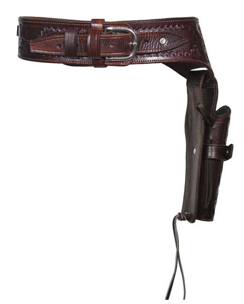 Western Leather Gun Holster And Belt Cameron Trading Post