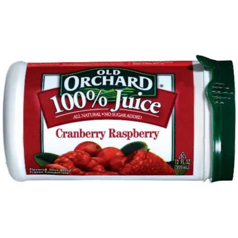 Old Orchard Cranberry Raspberry Concentrate 100 Juice 12 Fl Oz From