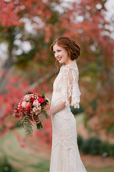 Elegant And Earthy Fall Wedding Inspiration From Jen Fariello