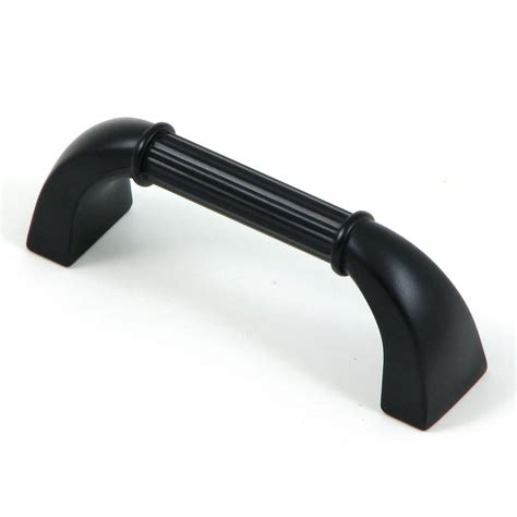 Home » furniture » cabinet pulls ». Richelieu Hardware 3 in. Traditional Matte Black Cabinet ...