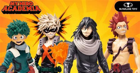 New My Hero Academia Mcfarlane Toys Wave 3 Figures Are Up For Pre Order