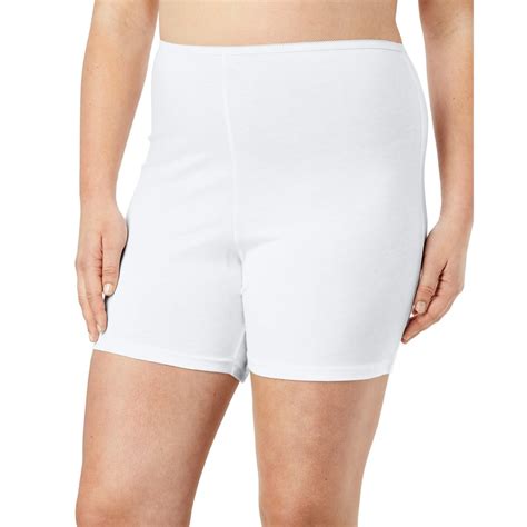Comfort Choice Comfort Choice Women S Plus Size Comfort Choice 10 Pack Cotton Boxer Underwear