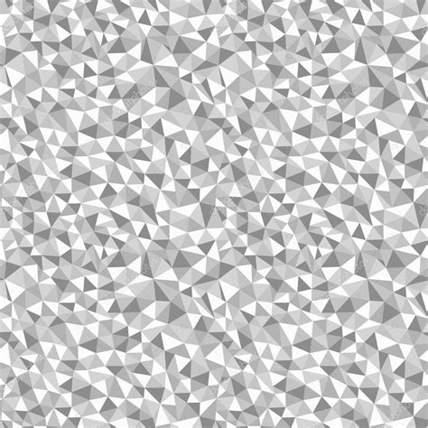 Seamless Texture With Triangles Mosaic Endless Pattern Stock Vector