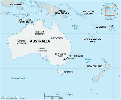 Port Jackson Australia Map And Facts Britannica