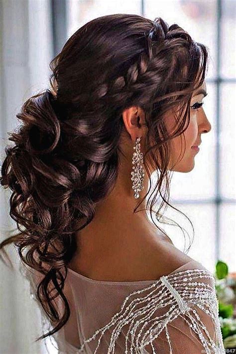 This Simple Long Hair Wedding Styles For Bridesmaids Stunning And