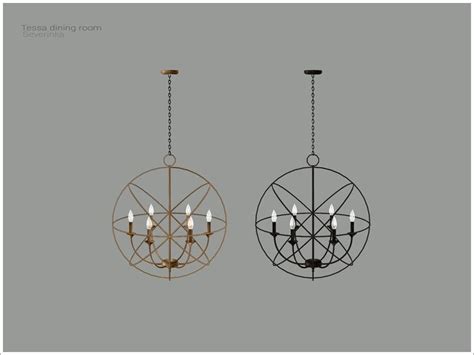 Ceiling Lamp Found In Tsr Category Sims 4 Ceiling Lamps Ceiling