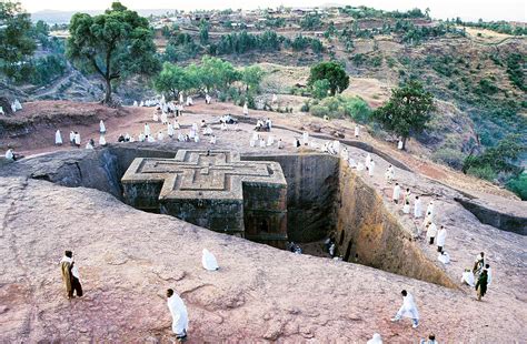 Lalibela Ethiopa Rock Hewn Churches World Archaeology