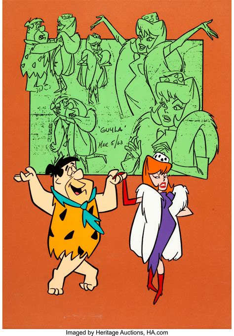A Man Called Flintstone Fred Flintstone And Tanyaguyla Color Model