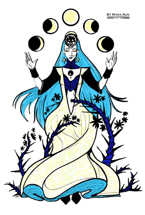 Lunar Witch By Marasun On Deviantart