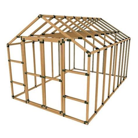 A lot of people have a lot of opinions on how to build your own shed. 10x16 Basic Greenhouse Kit do It Yourself Kit Chicken ...