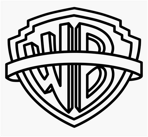 Warner Bros Dibujo Warner Bros Logo Hd Png Download Transparent