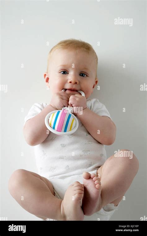 Portrait Of Baby Stock Photo Alamy