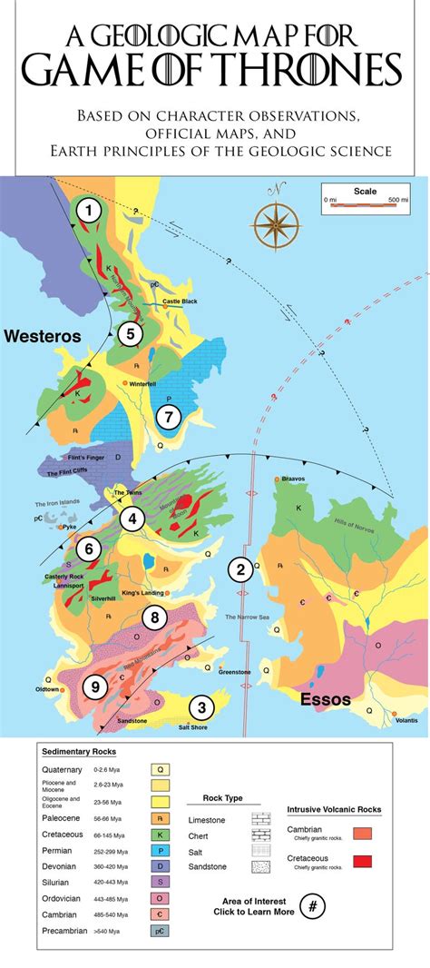 A Fantastically Detailed Geological History For Game Of Thrones