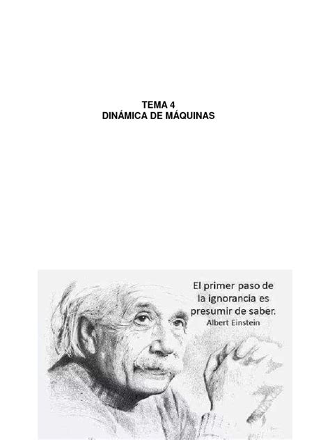 Tema 4 DinÁmica De MÁquinas Pdf Frecuencia Efecto Doppler