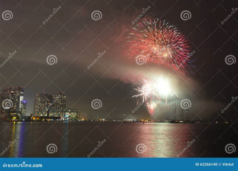 Fireworks In Toronto On Stock Photo Image Of Architecture 62266140