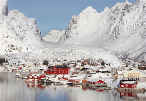 Reine Norway Beautiful Villages Places Around The World Picturesque