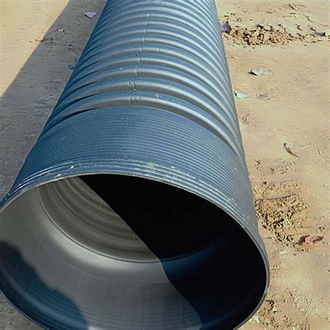 6 12 24 Inch Double Dual Wall Corrugated Spiral Structure Drain Culvert