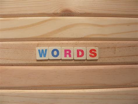 Word Words On Wood Stock Photo Image Of Antique Design 165080564