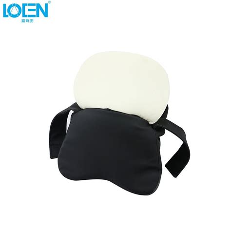 Loen Leather Car Pillow Space Memory Foam Neck Headrest Car Covers