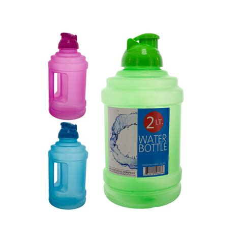 2 Liter Water Bottle 8 Units Included