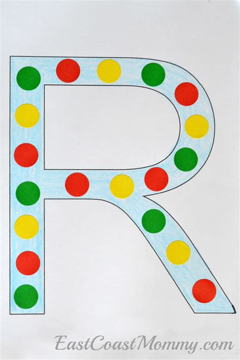 East Coast Mommy Alphabet Crafts  Letter R