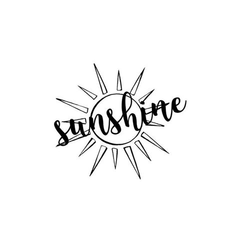Sunshine Calligraphy Doodles Calligraphy Handwriting Calligraphy Quotes