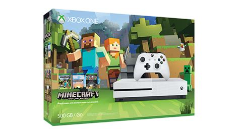 Microsoft Adds Minecraft Favorites Xbox One S Bundle Includes Pc