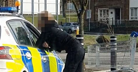 two police officers caught kissing for 20 minutes in car outside tesco store mirror online
