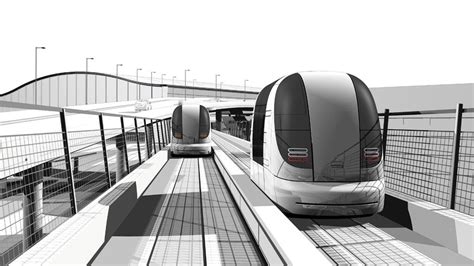The Futurist Heathrows Personal Transit Pods Bbc Travel