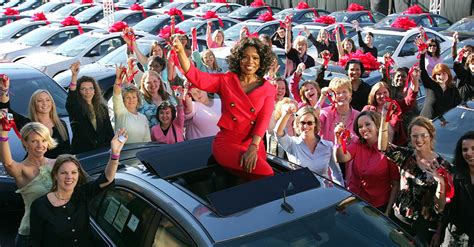 oprah winfrey s iconic car t actually ended badly for the winners