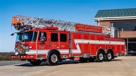 100 Foot Ladder Truck Is First Of Its Type To Go Into Service For Mount