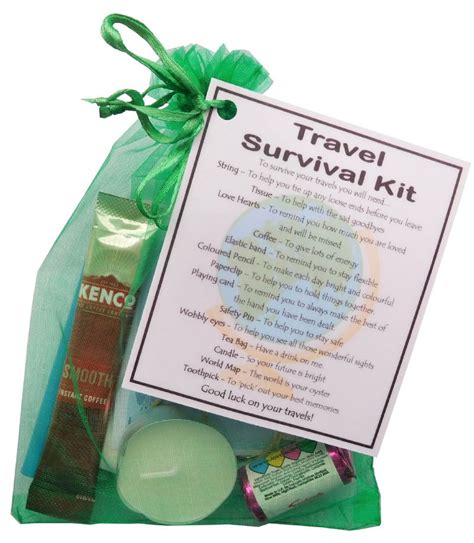 Travel Survival Kit Great Novelty T