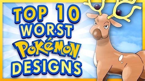 Top 10 Worst Pokemon Designs Youtube