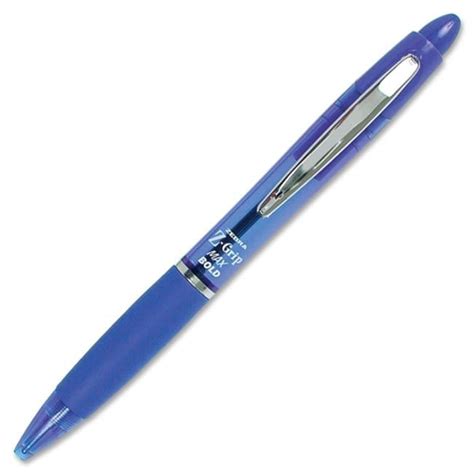Zebra Pen Corp 20520 Z Grip Max Ballpoint Retractable Pen Blue Ink