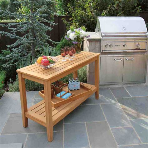 Outdoor Buffet Table With Cabinets Home Furniture Design