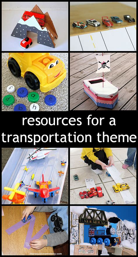 25 Resources For A Preschool Transportation Theme Fun A Day