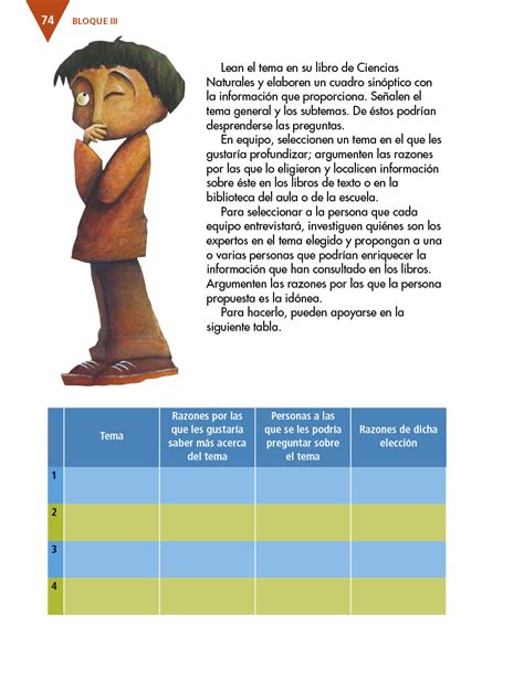 Pagina 54 libro de texto español cuarto grado : Español Cuarto grado 2017-2018 - Página 74 - Libros de ...
