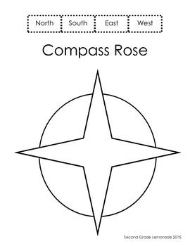 Cardinal direction using a compass rose. Compass Rose by 2nd Grade Lemonade | Teachers Pay Teachers