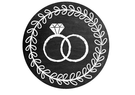 Check spelling or type a new query. Circular Wedding Photo booth prop Sign showing two rings ...