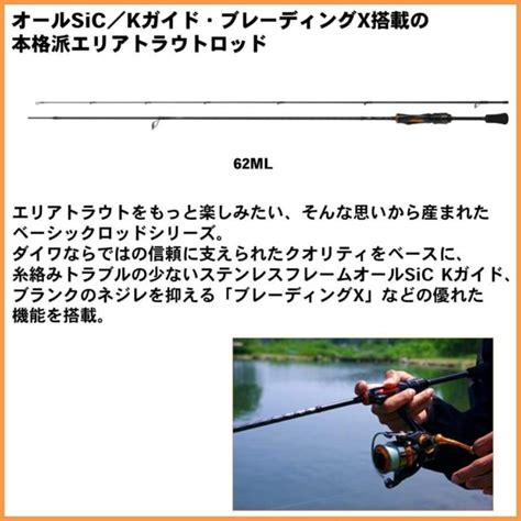 Daiwa IPRIMI 62xul Extra Ultra Light 62 Trout Fishing Spinning Rod Pole