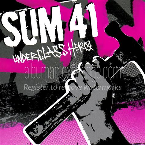 Album Art Exchange Underclass Hero Single By Sum 41 Album Cover Art