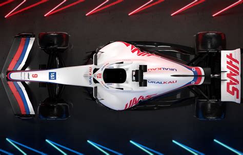 Take A Closer Look At The Haas Vf 22 Livery For The 2022 Formula 1