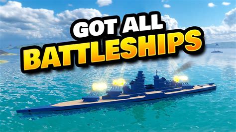 All Battleships In Warships Roblox Youtube